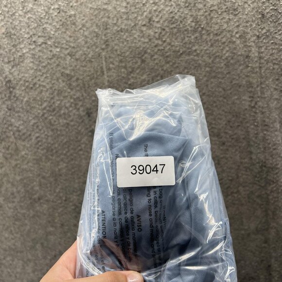 Travis Mathew Polo Shirt Mens Medium Blue Pebble Beach Golf Links Performance - Picture 14 of 14